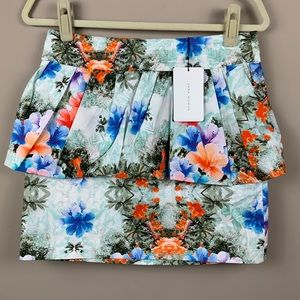 ZARA NWT Print Floral Skirt M
